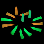 40Pcs Witches Fingers Glow in The Dark Fake Monster Fingers for Kids Finger Reading Pointer Halloween Party Favors Witch Costume Accessories Fake Nails Trick or Treat Gifts - Image 2