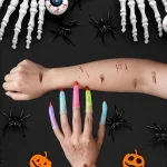40Pcs Witches Fingers Glow in The Dark Fake Monster Fingers for Kids Finger Reading Pointer Halloween Party Favors Witch Costume Accessories Fake Nails Trick or Treat Gifts - Image 3
